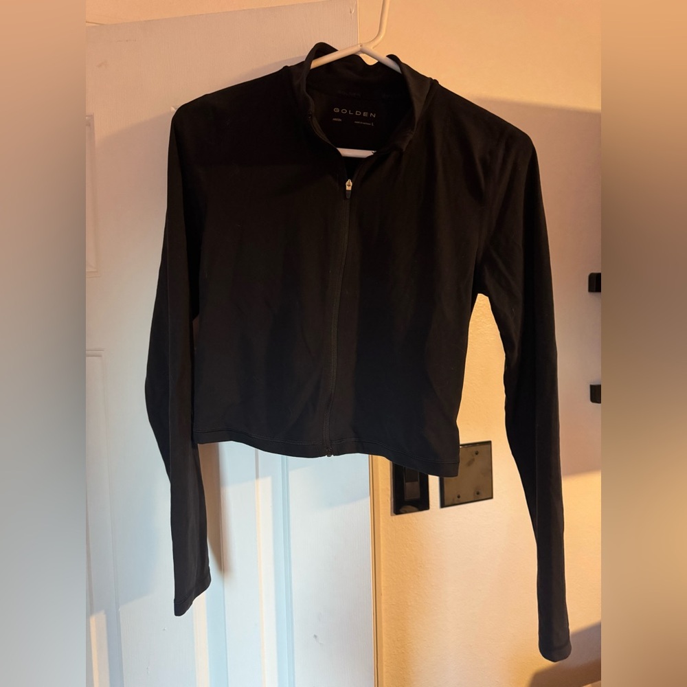 Aritzia BUTTER limit zip-up